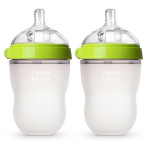 בא בזוגות זמן אוכל בקבוק קומוטומו לתינוק, ירוק, 8 גרם (2 ספירות)